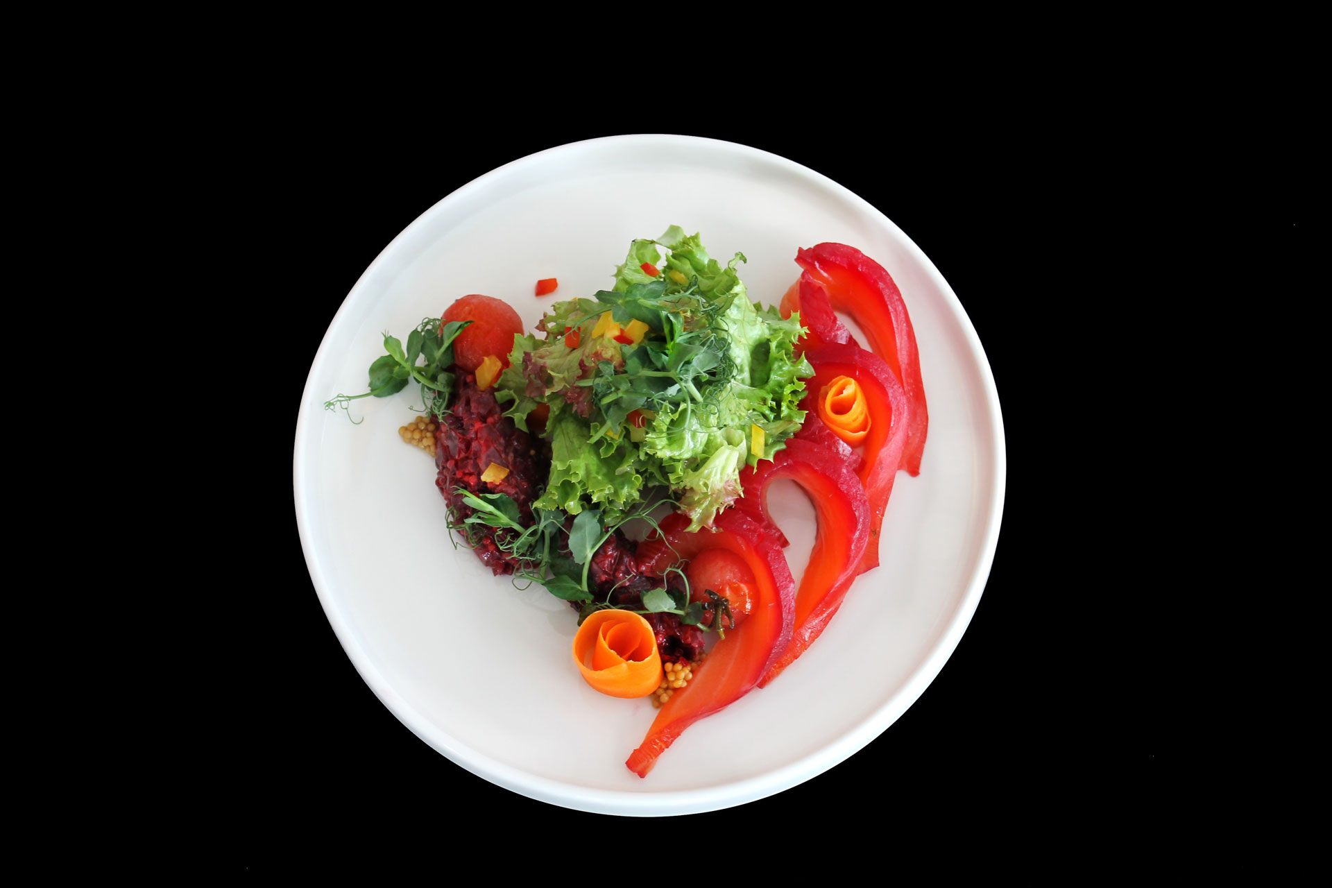 Selbstgebeizter-Lachs Restaurant Friedrichs