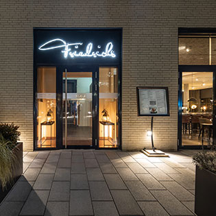Eingang Restaurant Friedrichs